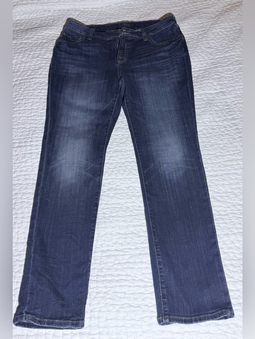 Lucky Brand Women's Emma Straight-Leg Jeans in Dark Blue Wash